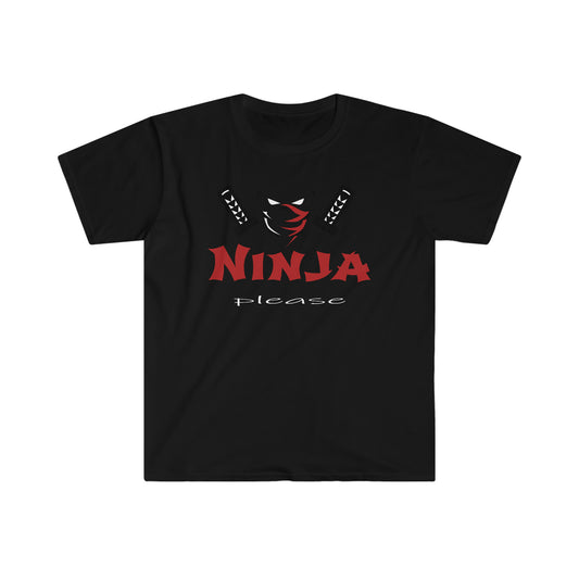 Ninja "Please" Softstyle T-Shirt
