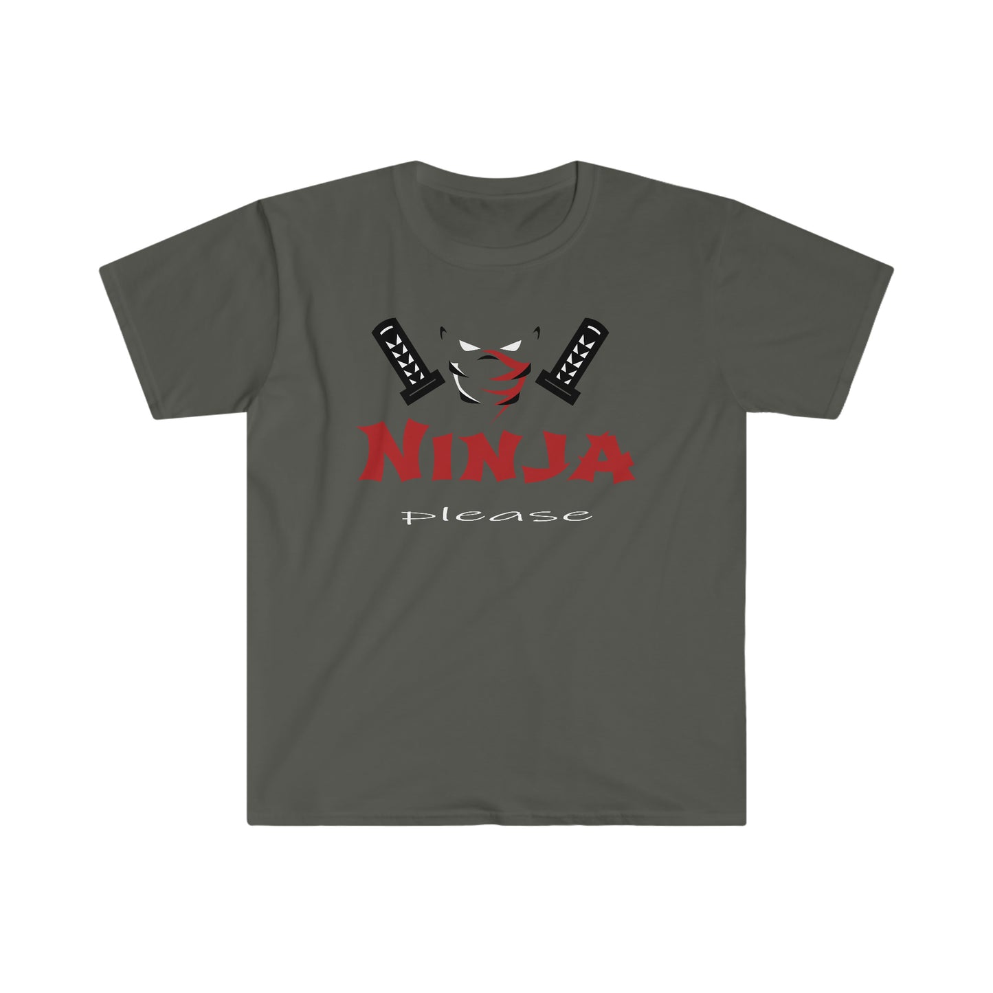 Ninja "Please" Softstyle T-Shirt